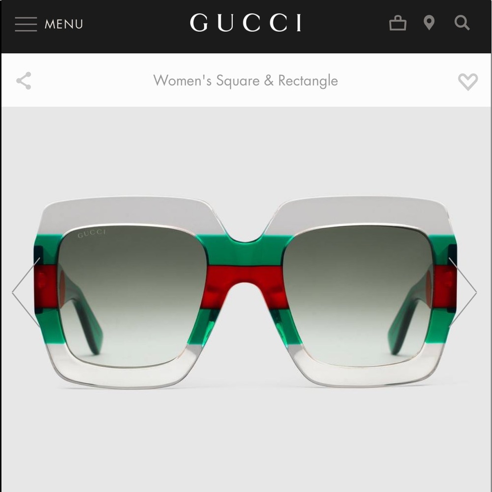 Gucci oversized sunglasses 💯 authentic